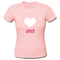 I ♥ Sylt Frauen T-Shirt